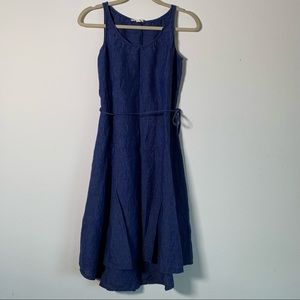 Eileen Fisher Demin Dress Sleeveless XS